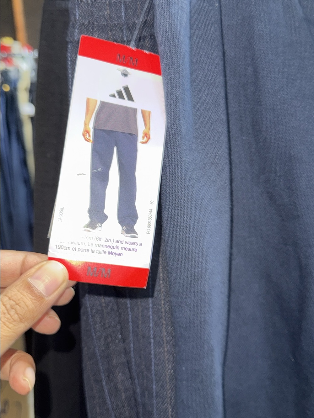 adidas Navy Blue Men's Jogger Pants